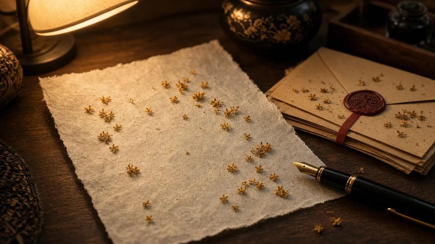 告白信笺片风格参考